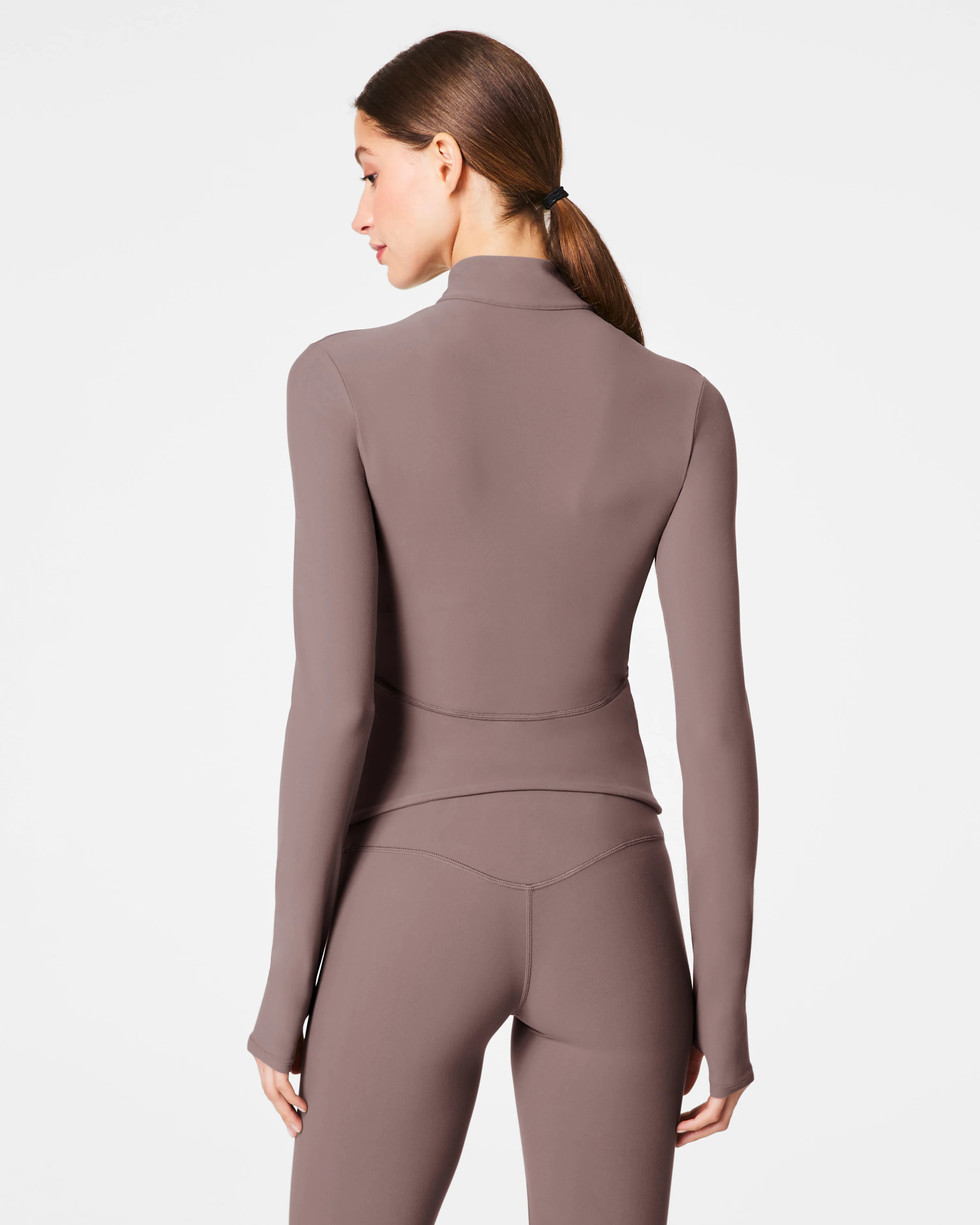 Smoothing Full Zip Jacket with 4-Way Stretch | SPANX | Spanx