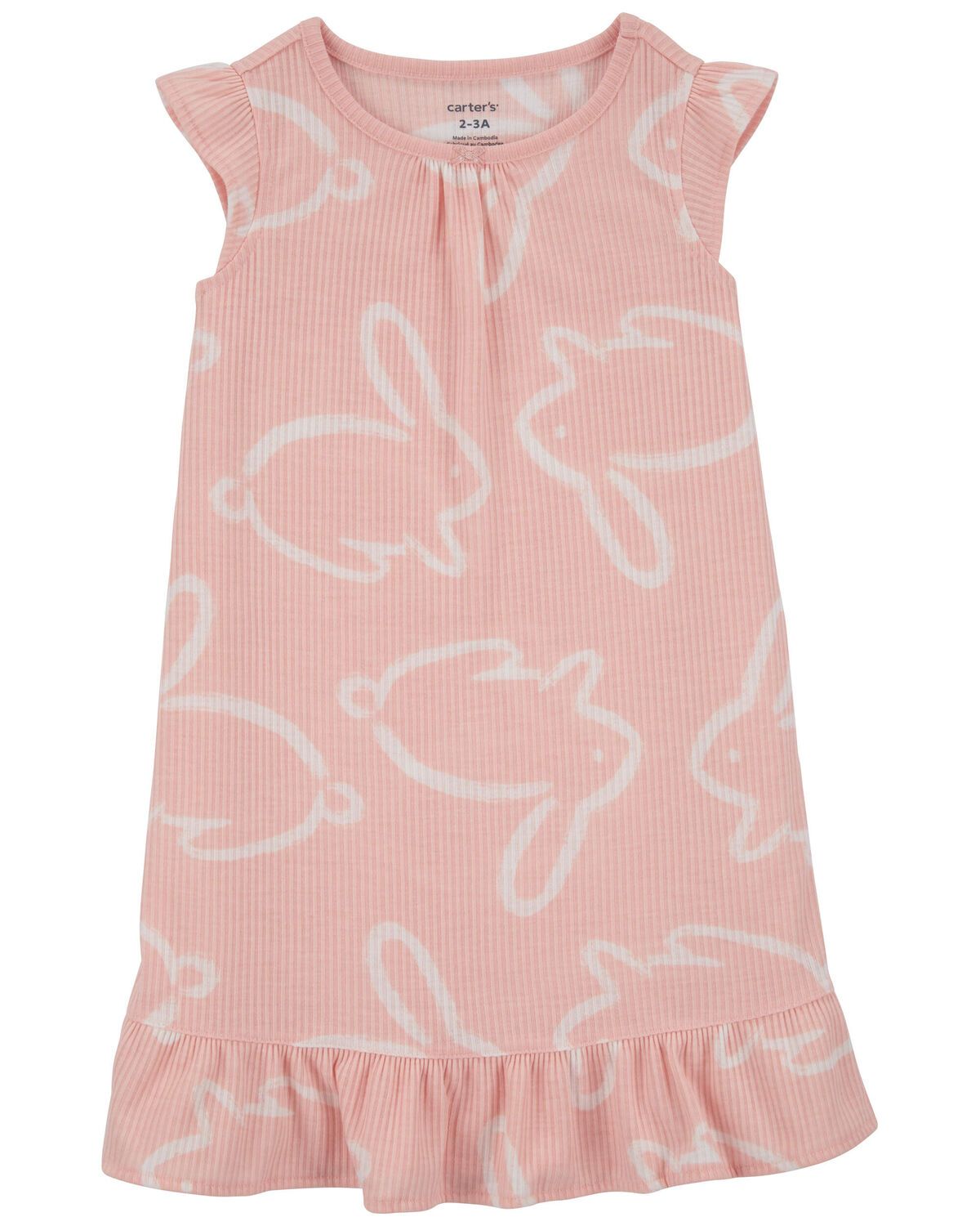 Pink Bunny Nightgown | carters.com | Carter's