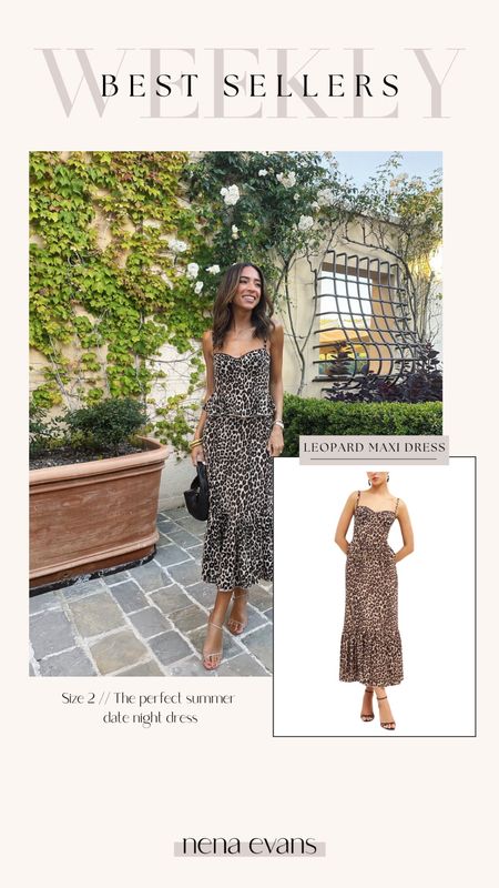 Weekly best seller // wearing size 2 in leopard maxi dress. Code NENA to save on body glow and brush! 


Italy outfit 
Europe outfit 
Date night outfit 
Summer outfit 

#LTKstyletip #LTKbeauty