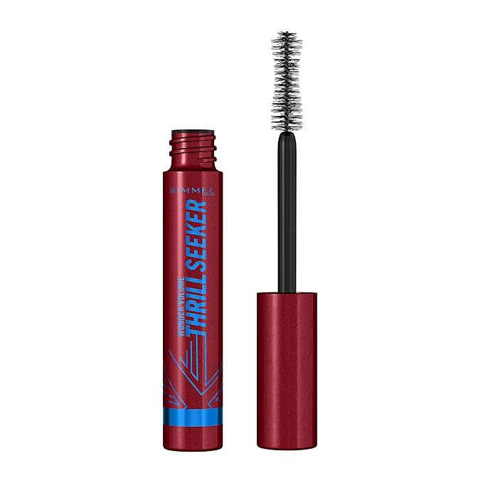Rimmel London Wonder'Volume Thrill Seeker, 003 Black, Waterproof Mascara, Volumizing Mascara, Smu... | Amazon (US)
