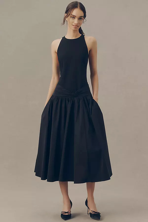 Drop-Waist Maxi Dress | Anthropologie (US)