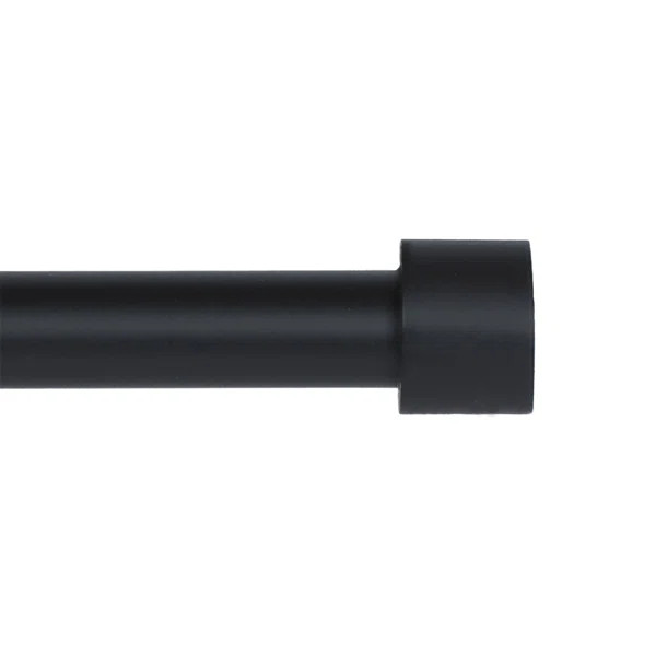 Wayfair Basics Adjustable 28'' to 48'' 0.75'' Single Curtain Rod | Wayfair North America