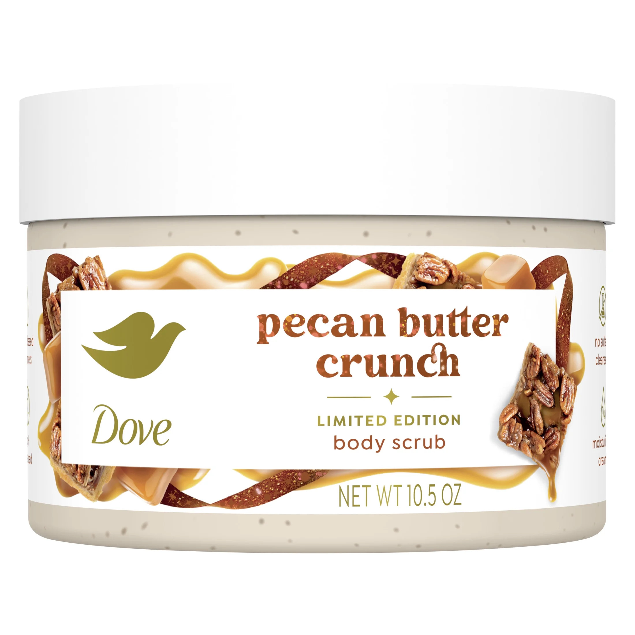 Dove Body Scrub Pecan Buttercrunch Pie Holiday Treats Limited Edition, 10.5 oz | Walmart (US)