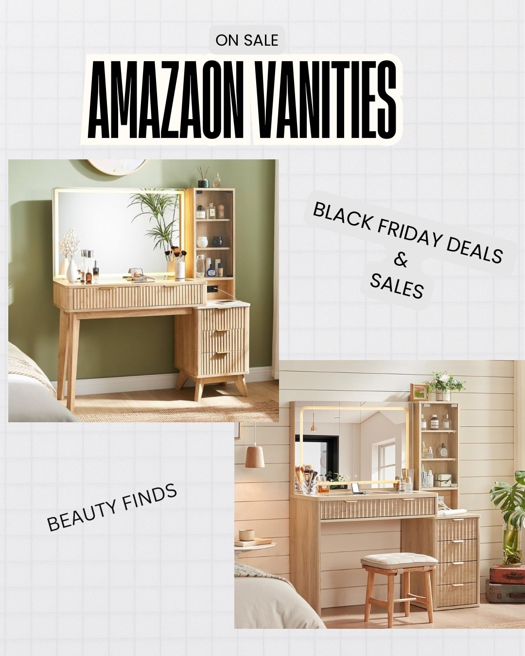 My favorite vanities are on sale! More colors to choose from. 

#LTKHoliday #LTKGiftGuide #LTKSaleAlert