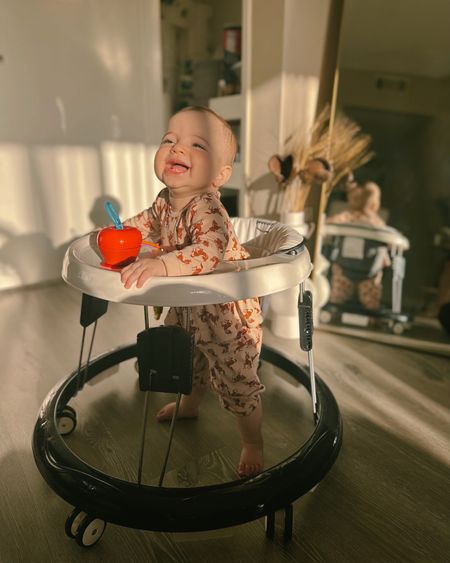 Easily the best foldable baby walker that we take everywhere. I also found the best suction cup THAT DOES NOT come out and can attach to all sorts of toys. 

Baby, 8 month old, play pen, rotating toys, nursery, infant

#LTKbaby #LTKfamily #LTKGiftGuide