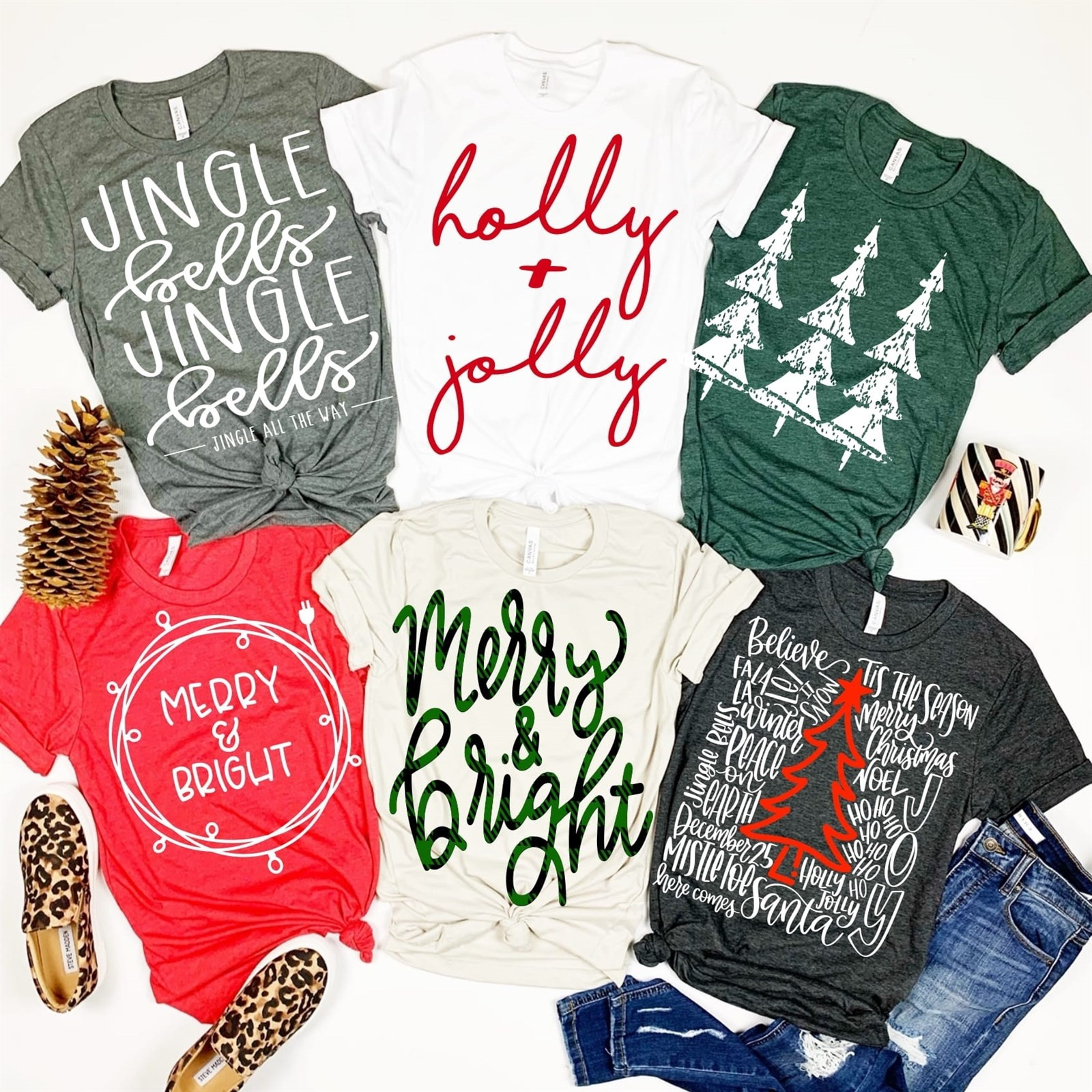 Holiday Spirit Tees | Jane