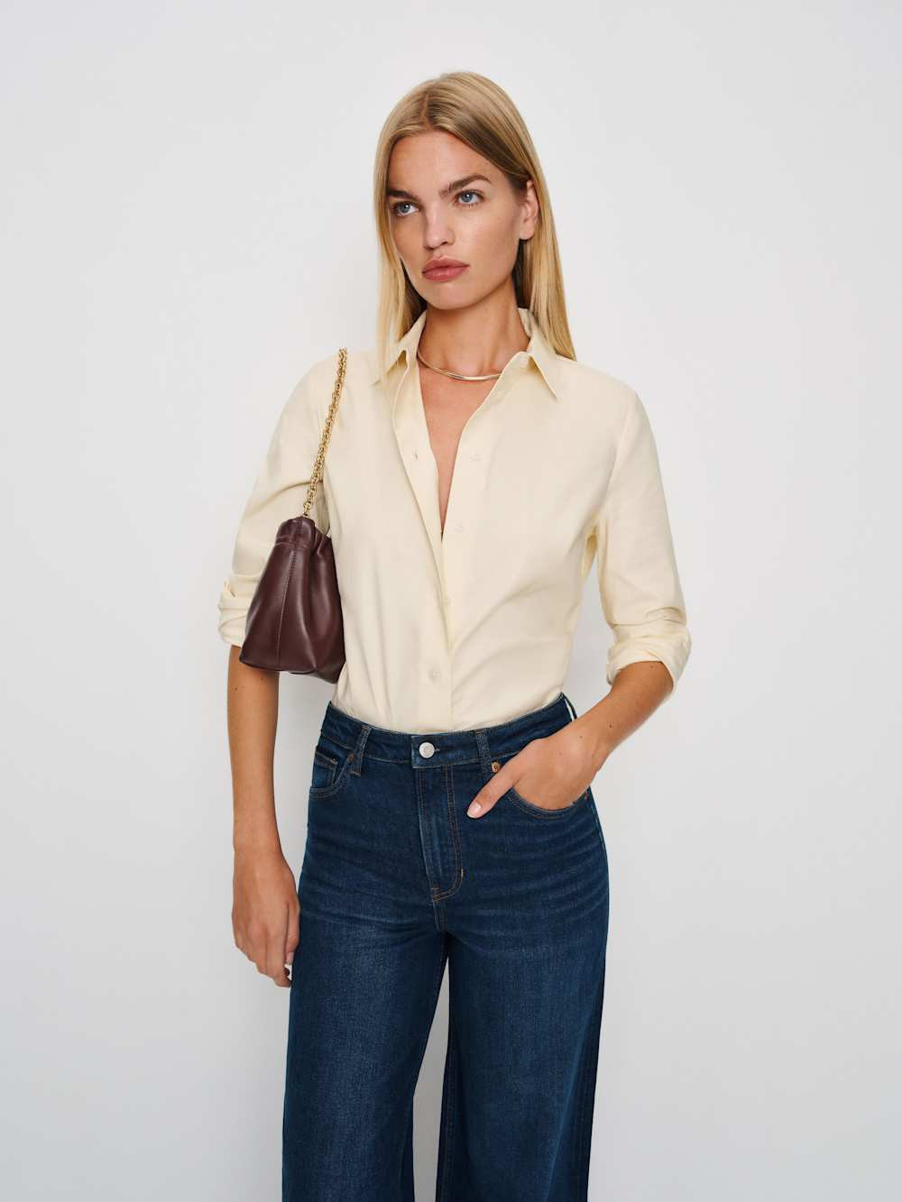 Alfie Relaxed Shirt | Reformation (Global)
