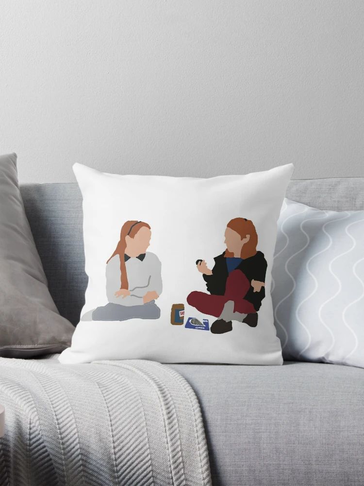 Hallie and Annie (from Parent Trap) Pillow | Redbubble (US)