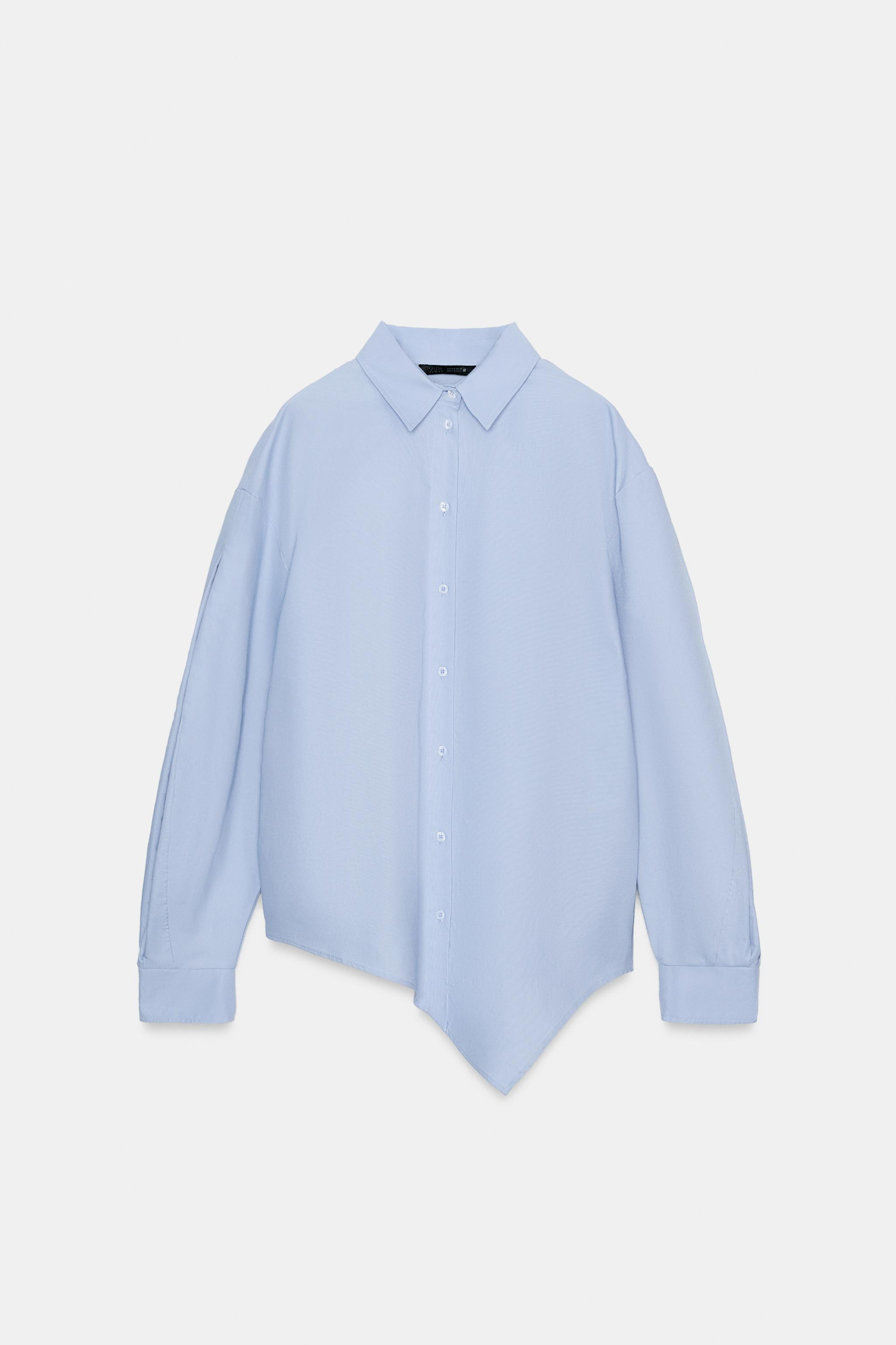 ASYMMETRIC OXFORD SHIRT | Zara UK