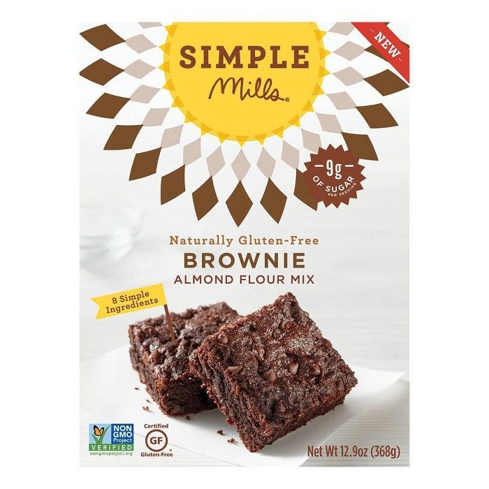 Simple Mills Brownie Almond Flour Mix - 12.9oz | Target