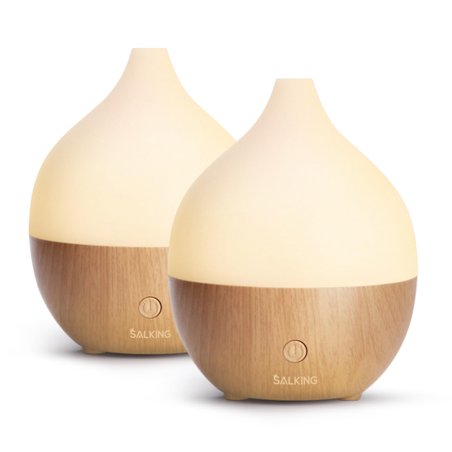 SALKING Essential Oil Diffuser (Set of 2), 100ml Small Aromatherapy Diffuser with Auto Shut-Off, ... | Amazon (US)