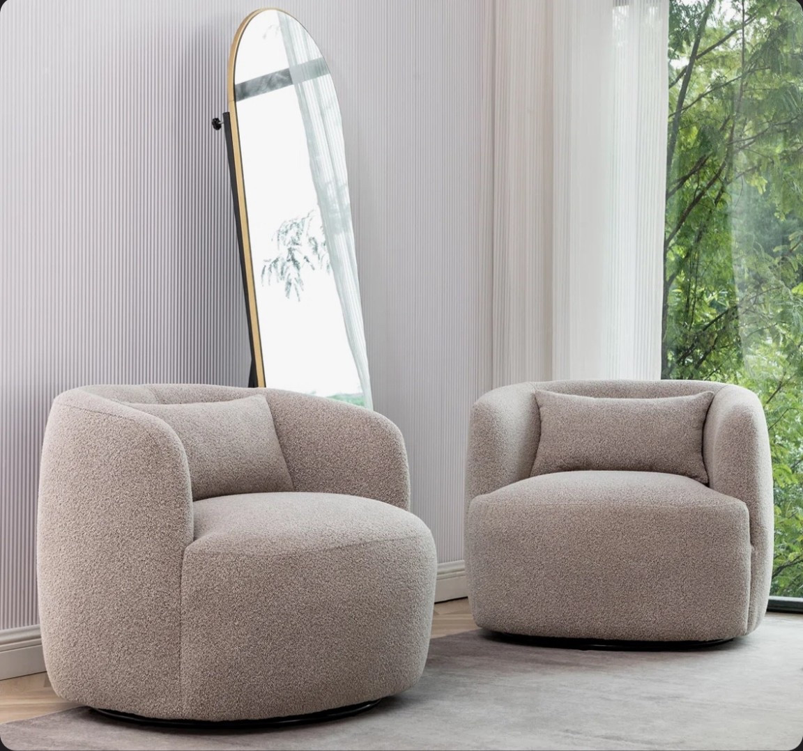 Swivel armchairs✨