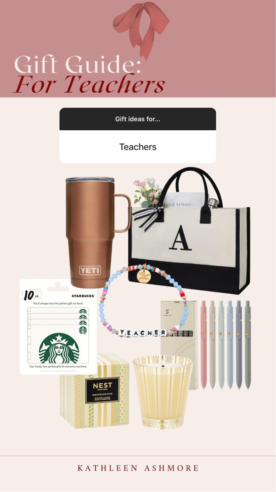Great holiday gift options for teachers



#LTKGiftGuide #LTKSeasonal #LTKHoliday