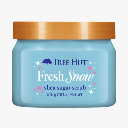 Tree Hut Fresh Snow Shea Sugar Scrub, 18 oz | Walmart (US)