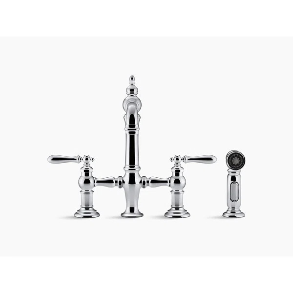 Artifacts® Bridge Faucet with Side Spray | Wayfair North America