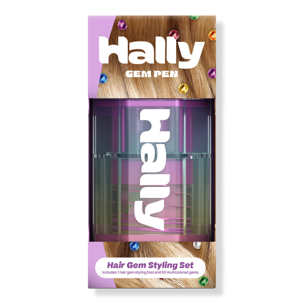 HALLY Gem Pen Hair Gem Styling Set - Device & 60 Gems | Ulta