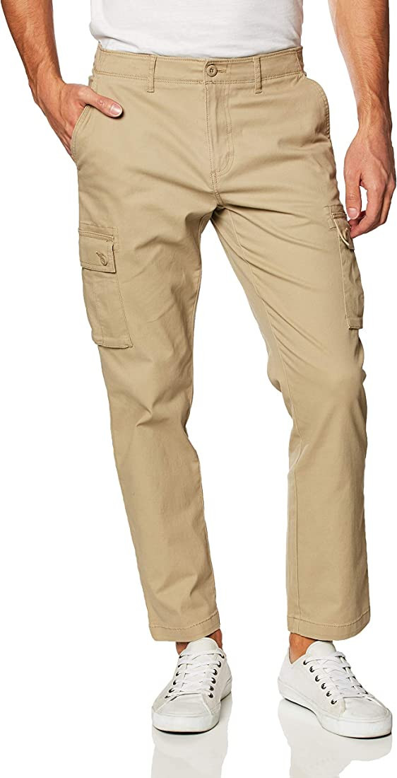 Amazon Essentials Men's Straight-Fit Stretch Cargo Pant (Available in Big & Tall) | Amazon (US)