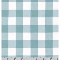 1-Inch Fog Gingham Fabric - Check, 100% Cotton Quilting | Etsy (US)