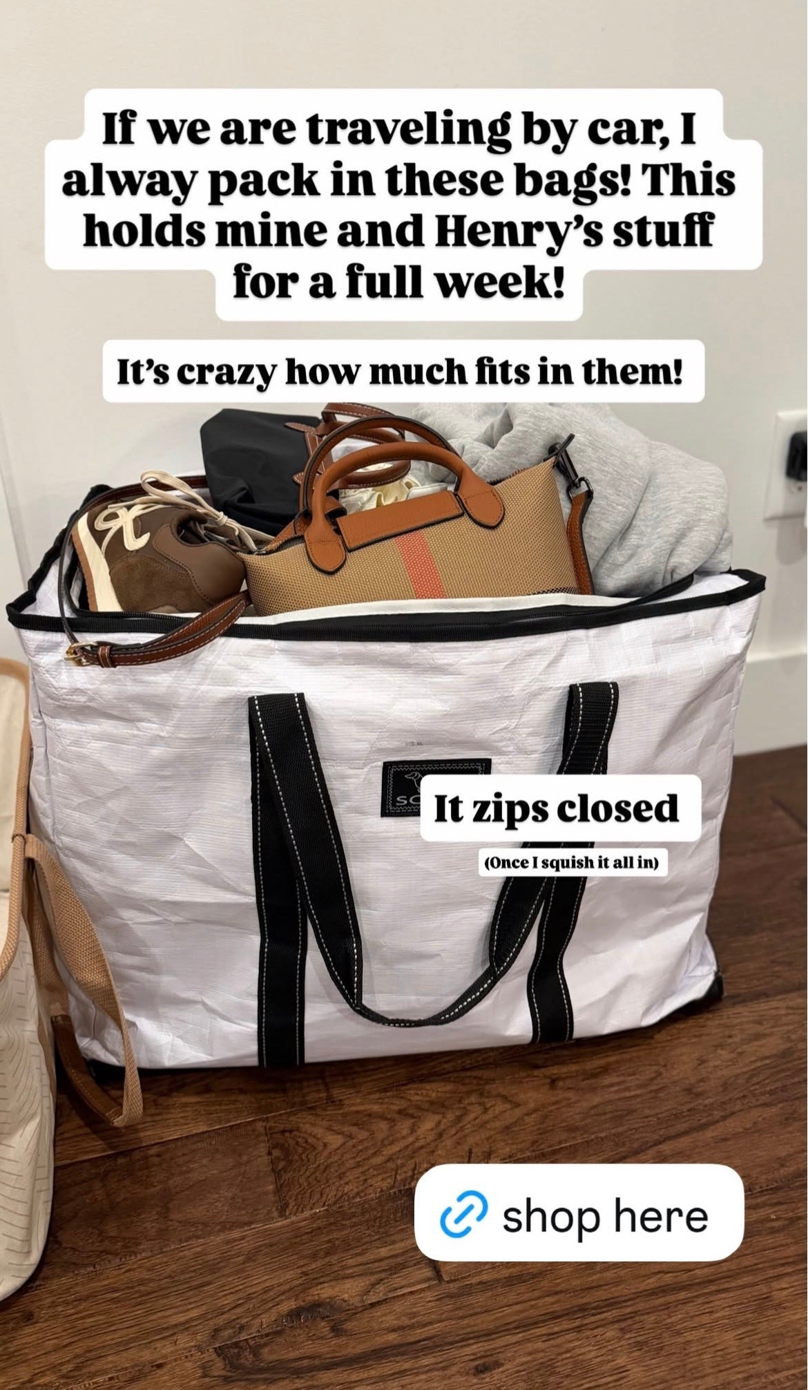 It’s crazy how much this tote bag fits! 

#LTKmomlife #LTKKids