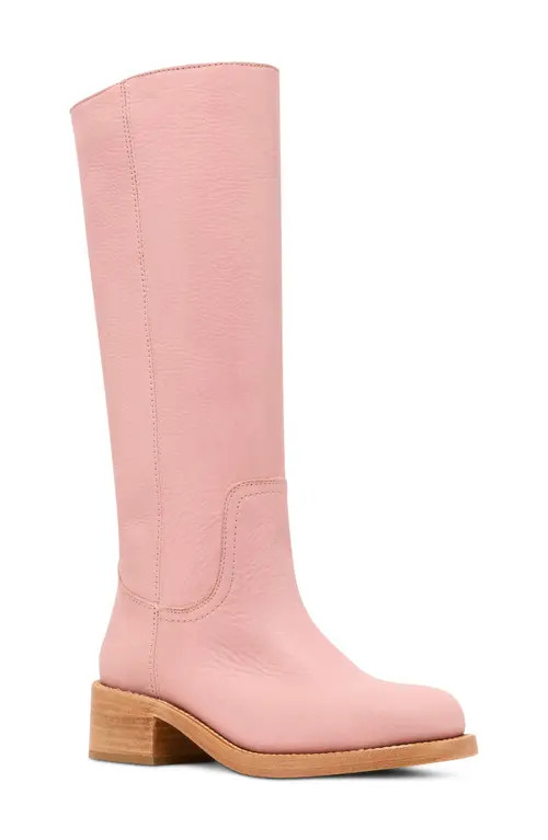 Steve Madden Riggs Knee High Boot in Pink Leath at Nordstrom, Size 10 | Nordstrom