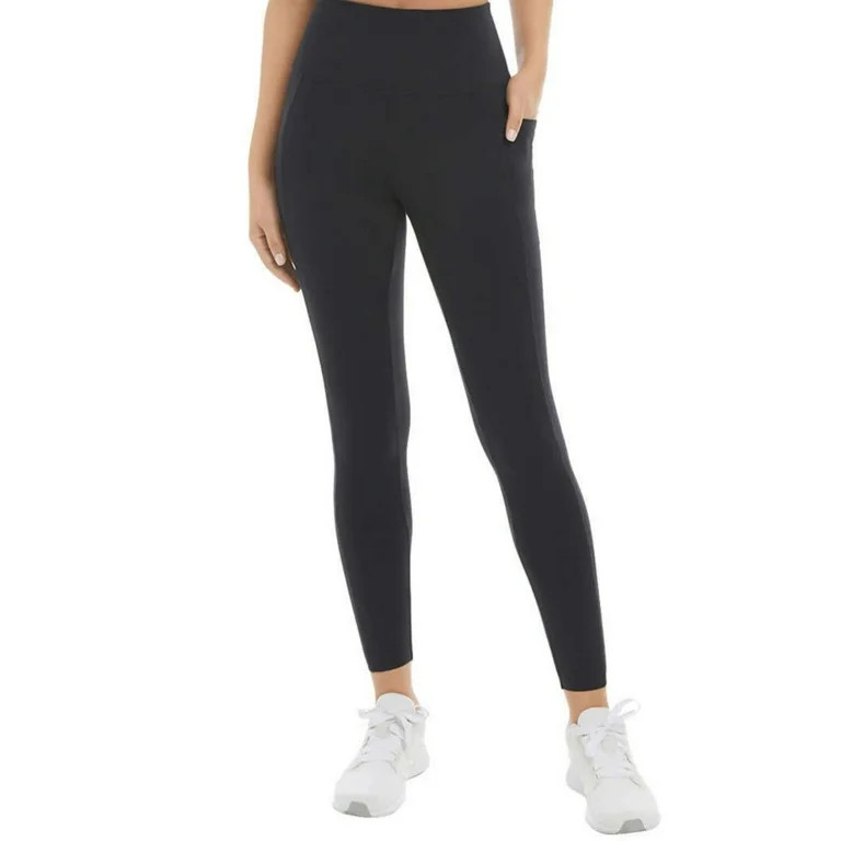 Danskin Women's Ultra High Rise 2 Side Pockets Moisture Wicking Soft Brushed Leggings - Walmart.c... | Walmart (US)