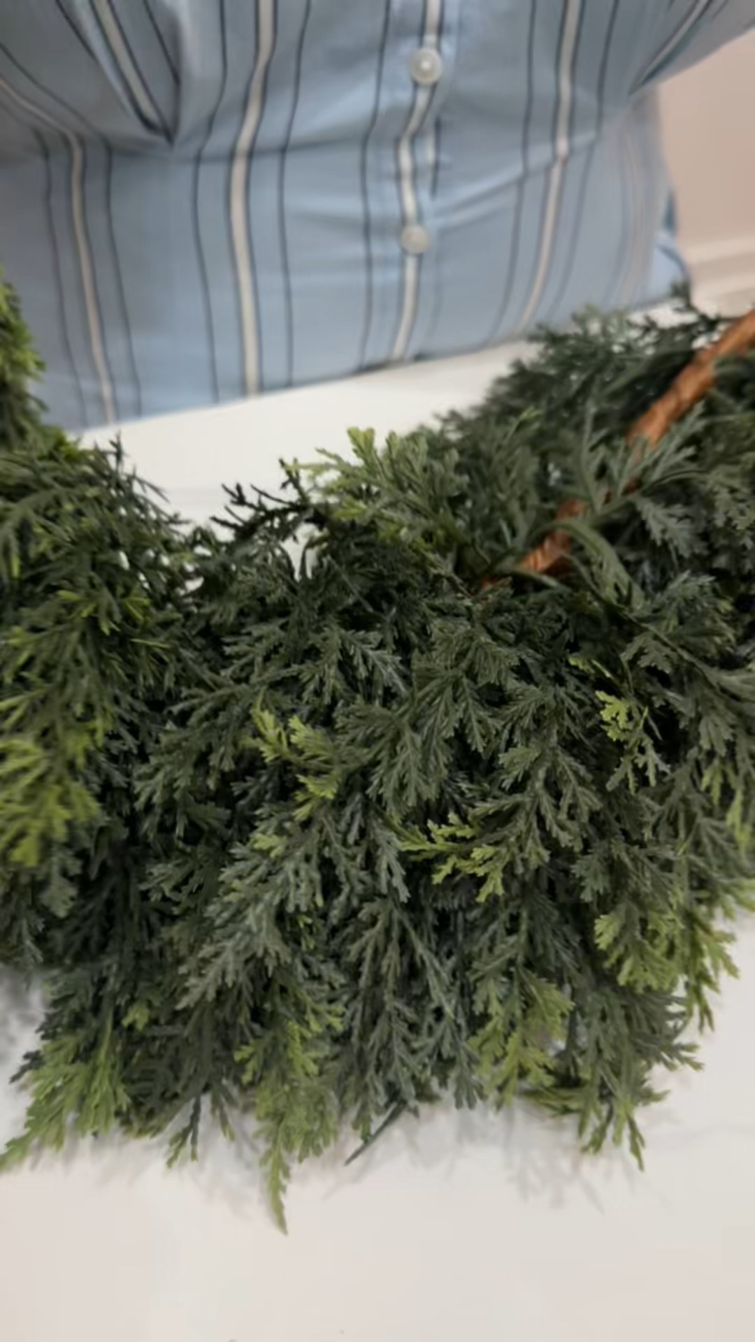 If you missed out on those faux cedar garlands at your Hobby Lobby, these are the next best thing!  Christmas decorating will be here before you know it!  Get these before they are gone now!  

#LTKSeasonal