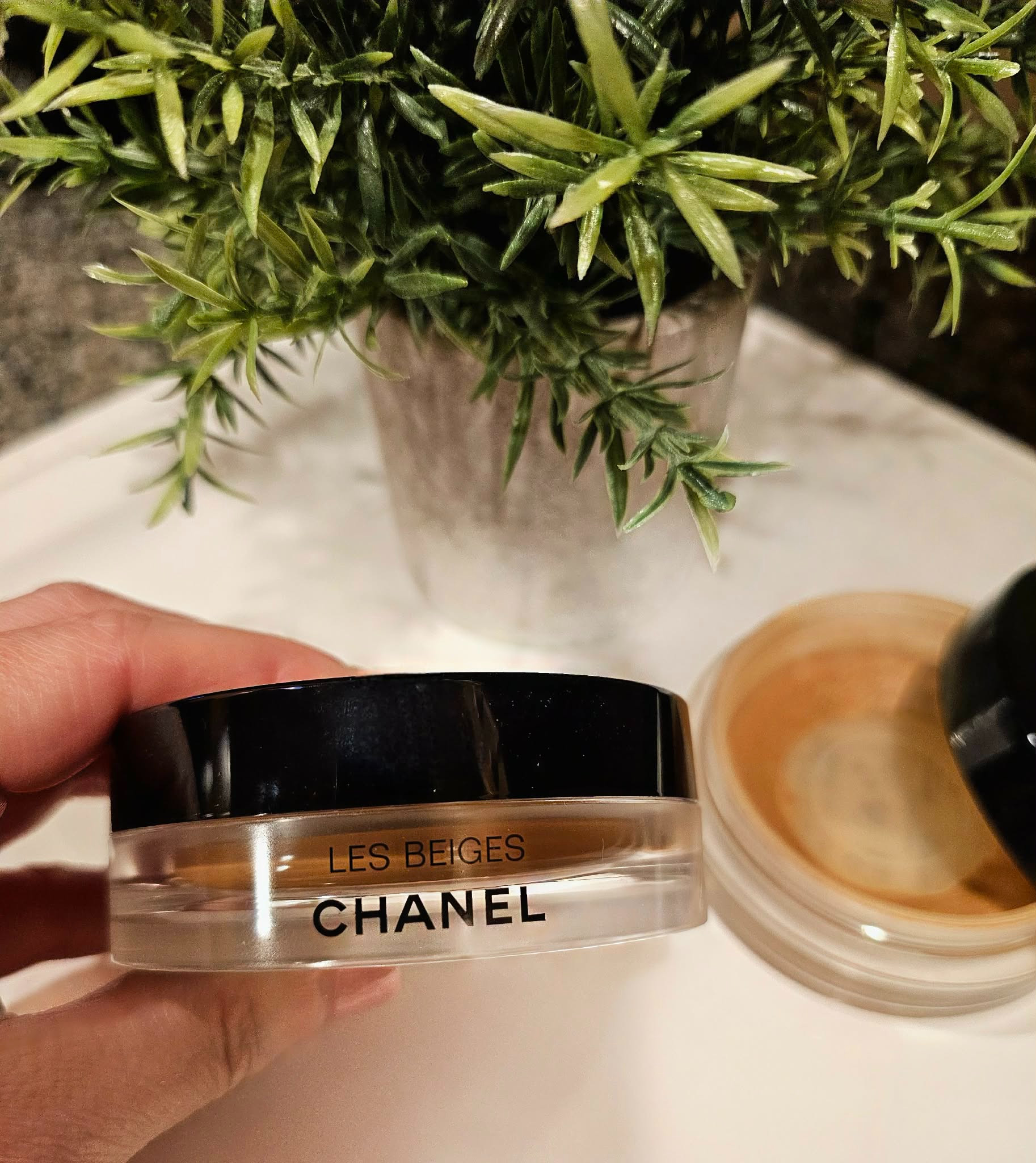 What is my bronzer go-to? 1000% this.

The Chanel LES BEIGES Healthy Glow Bronzing Cream has been a staple in my makeup bag since 2018. On days when I want a quick, polished makeup look, I’ll sweep it across my eyelids for warmth and blend it into my cheeks for that effortless, sun-kissed finish.

The tone is absolutely perfect—never orange, never muddy, just naturally sculpted skin. It’s one of those rare products that makes getting ready feel easy but still elevated.

Truly a beautiful bronzer and one I never hesitate to reach for or have a backup for. :) Worth every penny. 

 #LTKmorningroutine #LTKOver40 #LTKBeauty