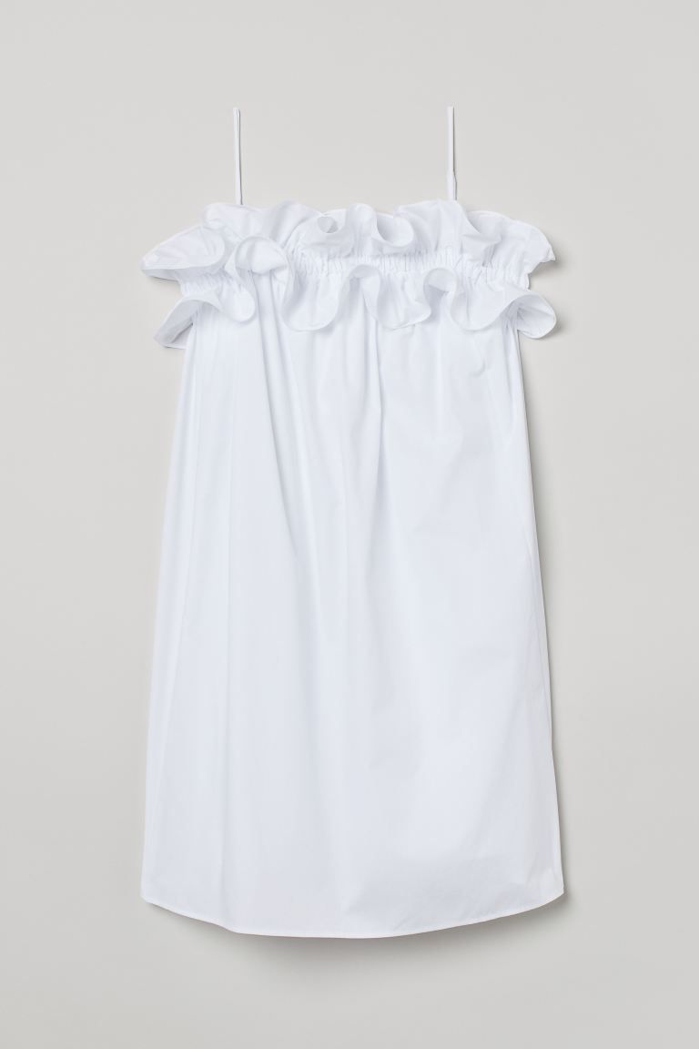 Flounce-trimmed Dress | H&M (US)