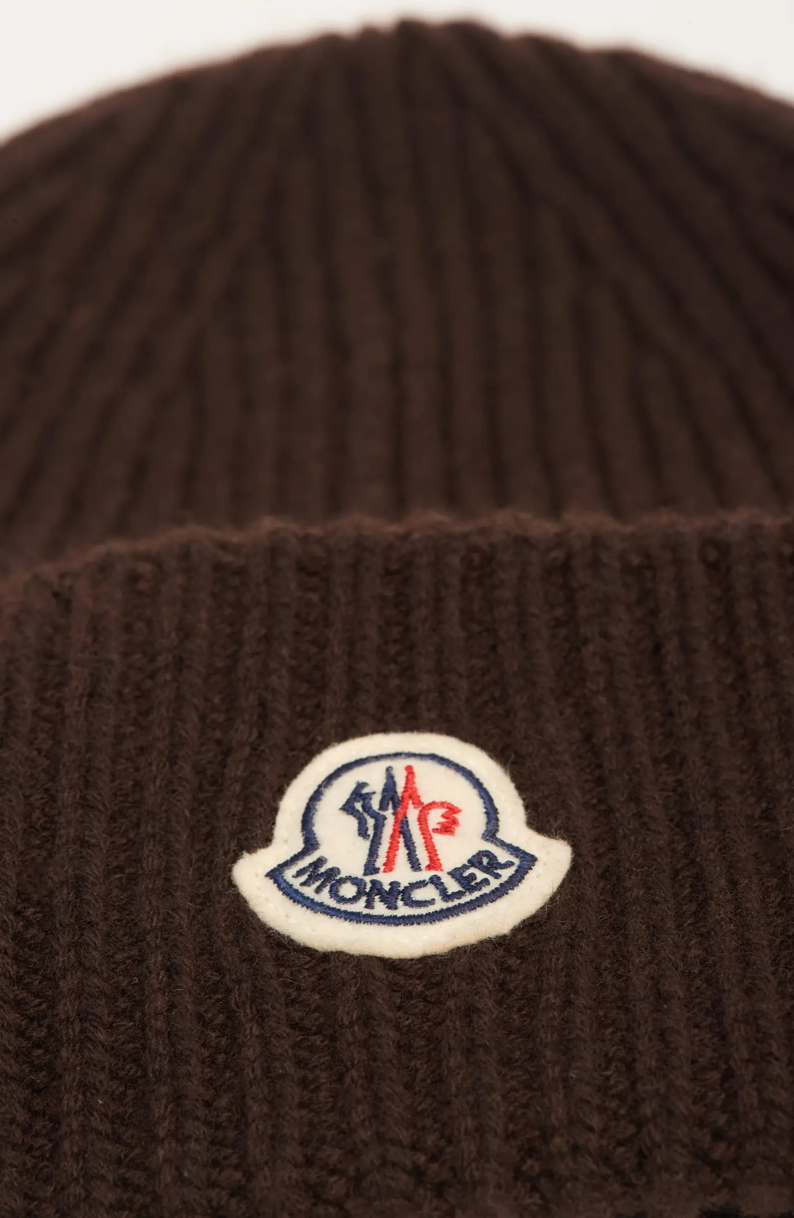 Logo Patch Virgin Wool & Cashmere Beanie | Nordstrom
