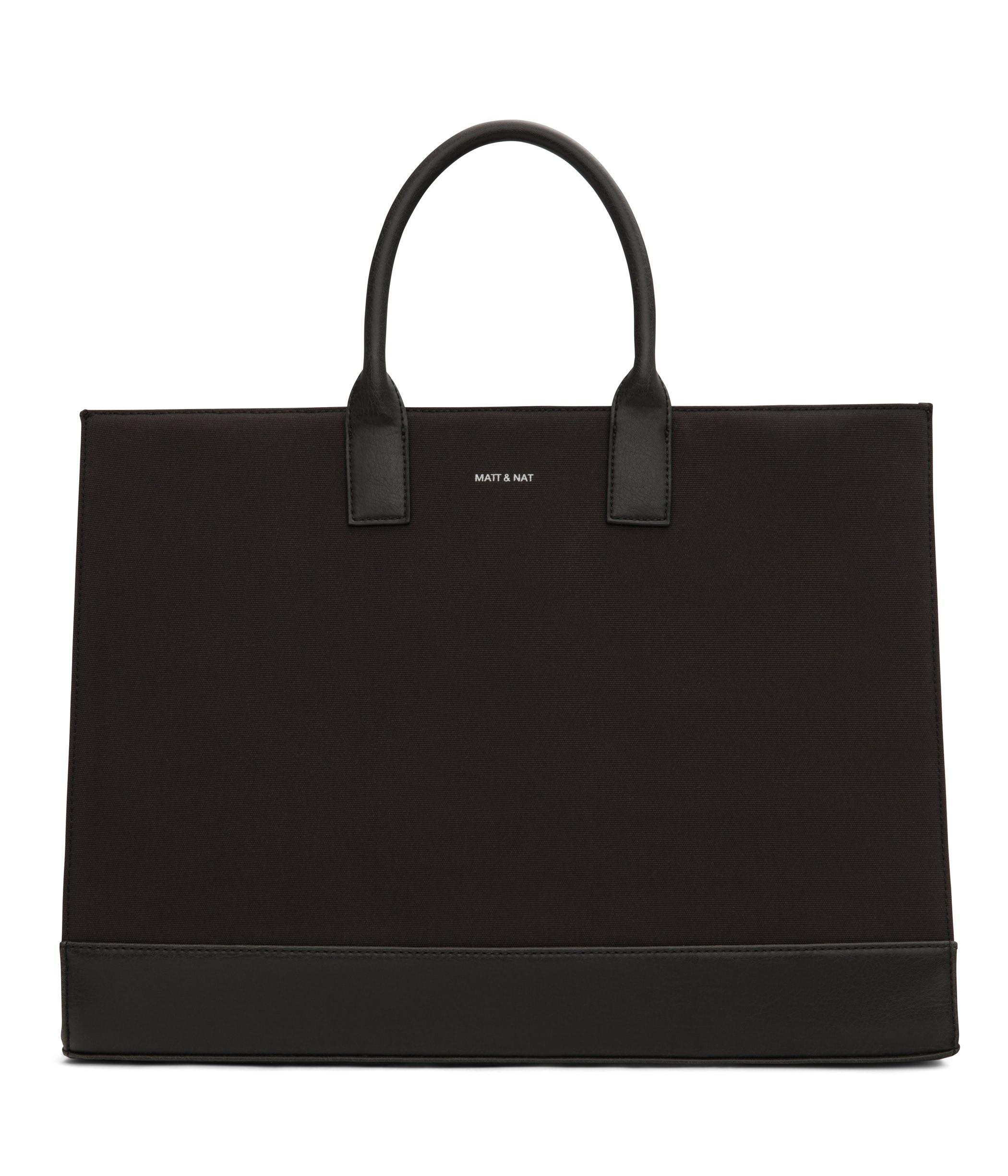 JOI Vegan Canvas Tote Bag - Black | Matt & Nat | Matt & Nat