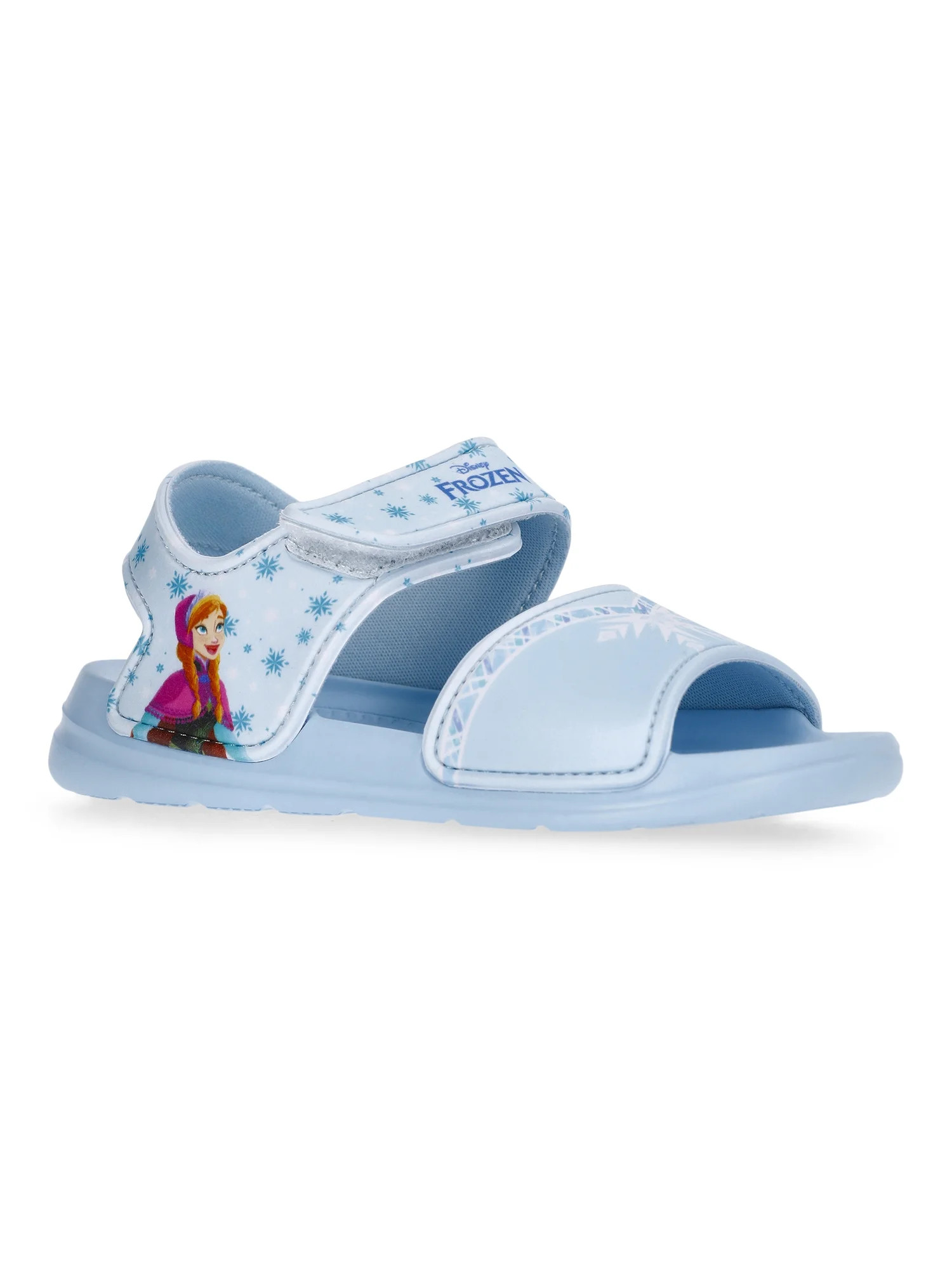 Disney Frozen Toddler Girls Single Strap Sandals | Walmart (US)