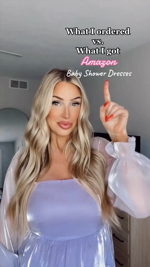 Amazon baby shower dresses 💜🤰🏼

#LTKbump #LTKunder100 #LTKunder50