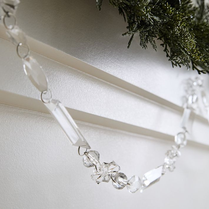 Crystal Shapes Garland | West Elm (US)
