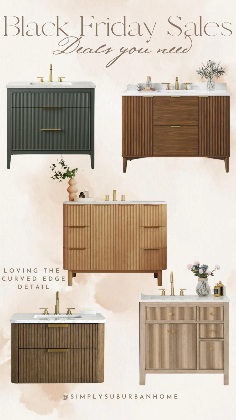 Vanity, Black Friday, Black Friday sales, single vanity, powder bath vanity, bathroom vanity, curved vanityy

#LTKSaleAlert #LTKHome #LTKCyberWeek