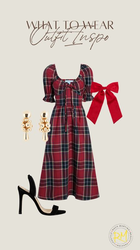  The perfect plaid holiday dress 

#LTKHoliday #LTKHolidaySale #LTKfindsunder50