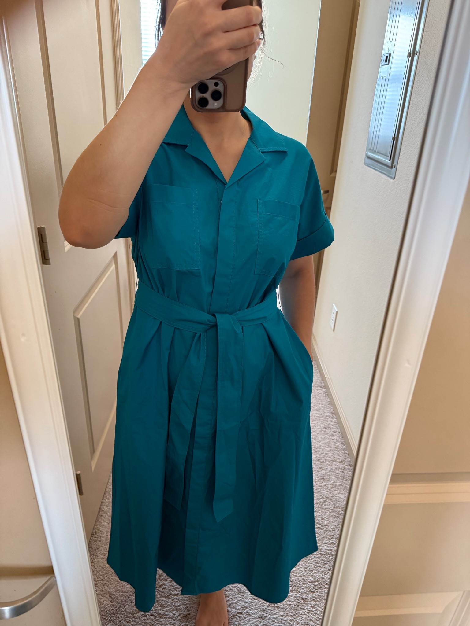 100% recommend this shirt dress. Made of cotton, has pockets, it’s comfy and a classic piece you’ll wear year after year. I now have it in two colors. I recommend sizing down. Go with your smaller one if in between sizes. 

#LTKFindsUnder100 #LTKStyleTip