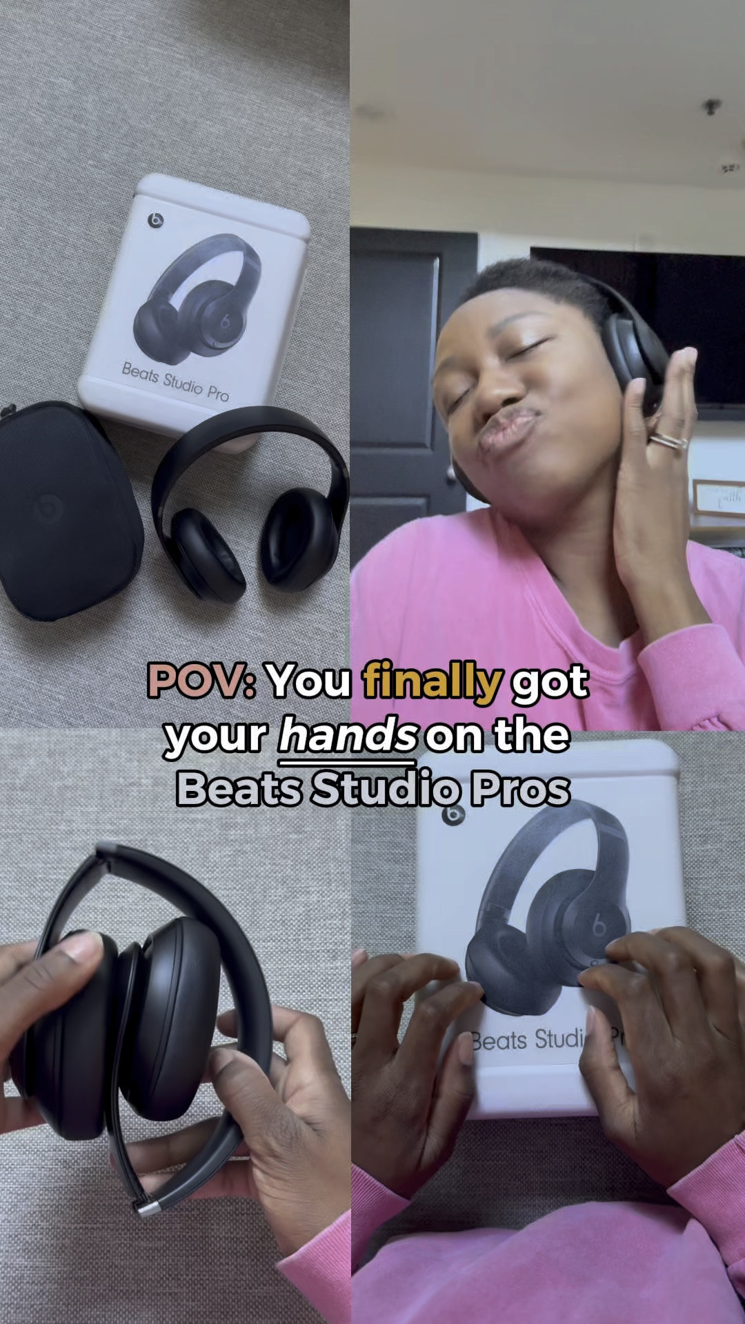 🏃🏽‍♀️THEY ARE STILL ON SALE!!! ➡️

From $349 to $169 🙌🏽

Just leveled up my gym routine with the @Beats by Dre Studio Pros in black! 🎧

✨ God knew it was good for me to wait because I almost snagged these at full price the day before... but the good Lord held me back!

#LTKSaleAlert #LTKFitness #LTKTravel