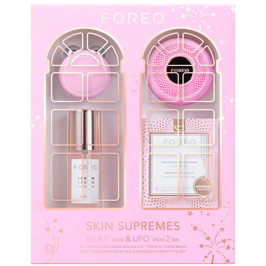 FOREO Skin Supremes BEAR Mini & UFO Mini 2 Set (worth £406) | Currentbody (UK, IE)