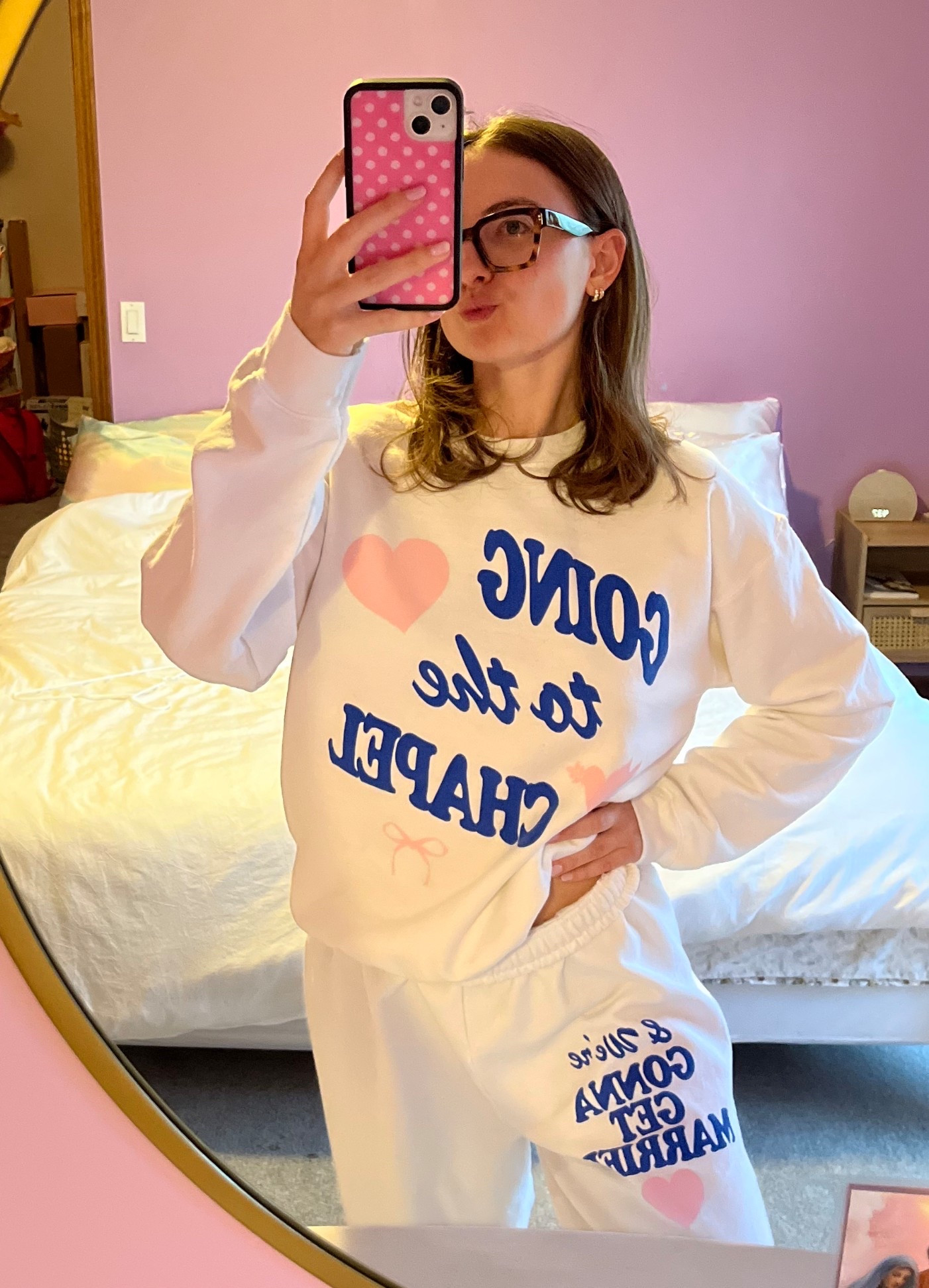 The cutest bridal sweat set!! Perfect gift for a future bride. 
m
@Hatch 

#LTKWedding