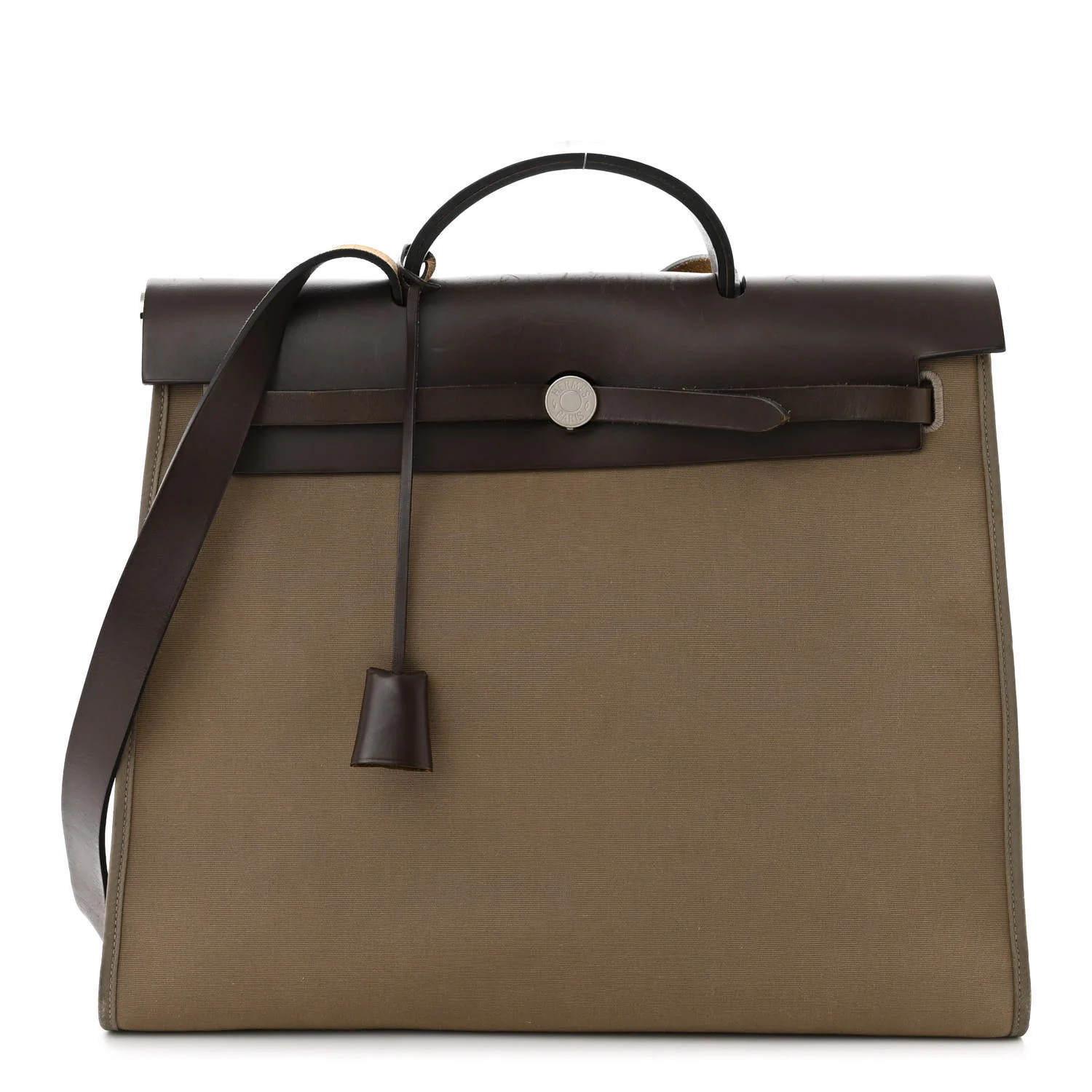 Toile Vache Hunter Herbag Zip 39 MM Etoupe Ebene | FASHIONPHILE (US)