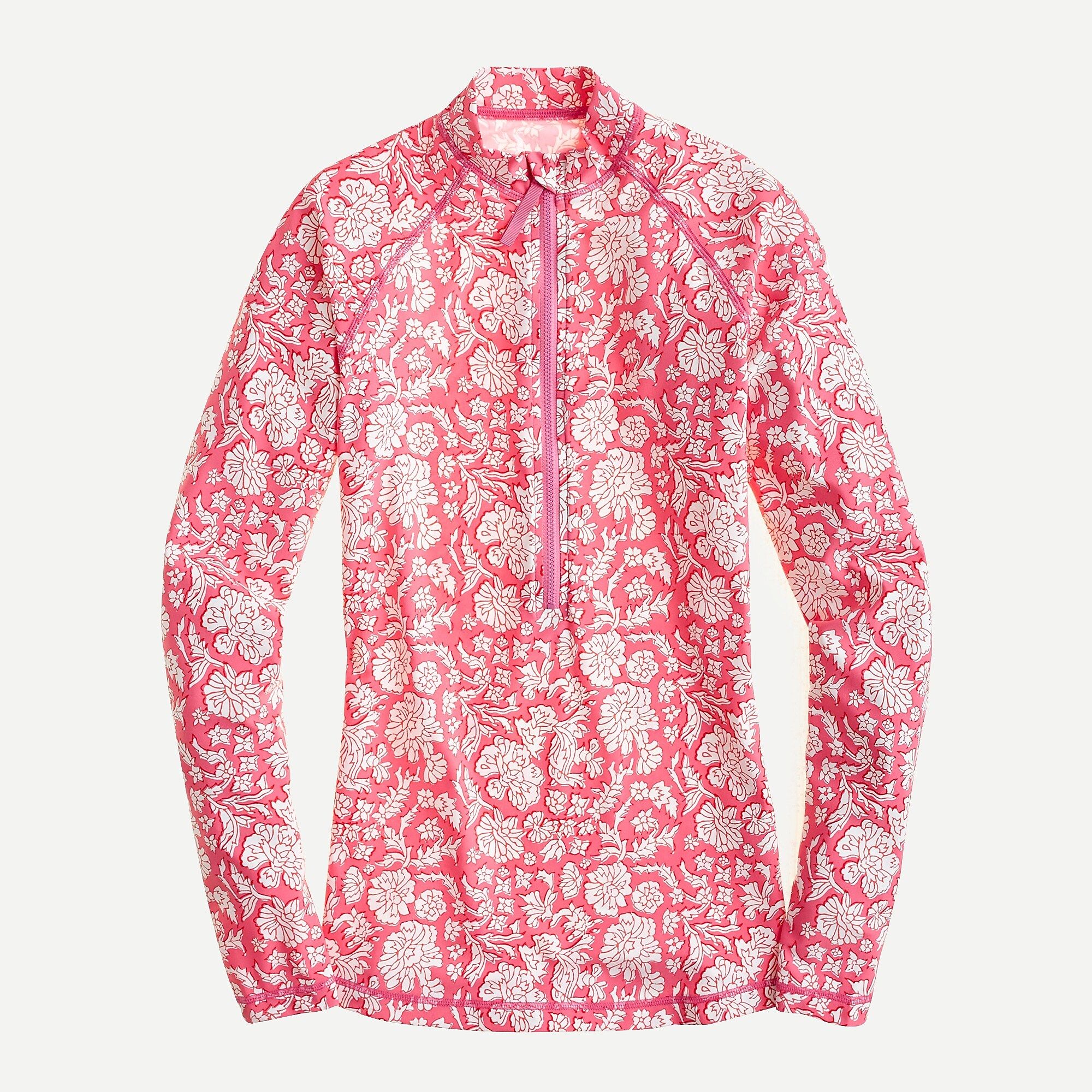 SZ Blockprints™ X J.Crew long-sleeve rash guard in Nila block print | J.Crew US