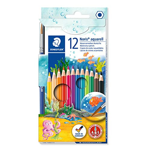 Staedtler Watercolor Pencils, Box of 12 Colors (14410NC12) | Amazon (US)