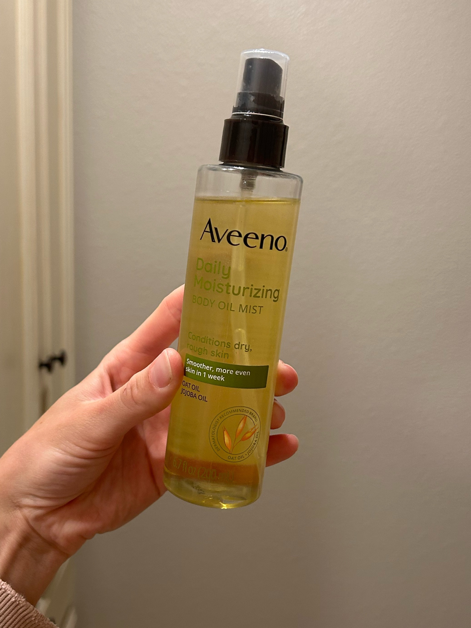 The best post bath/shower body oil mist! 