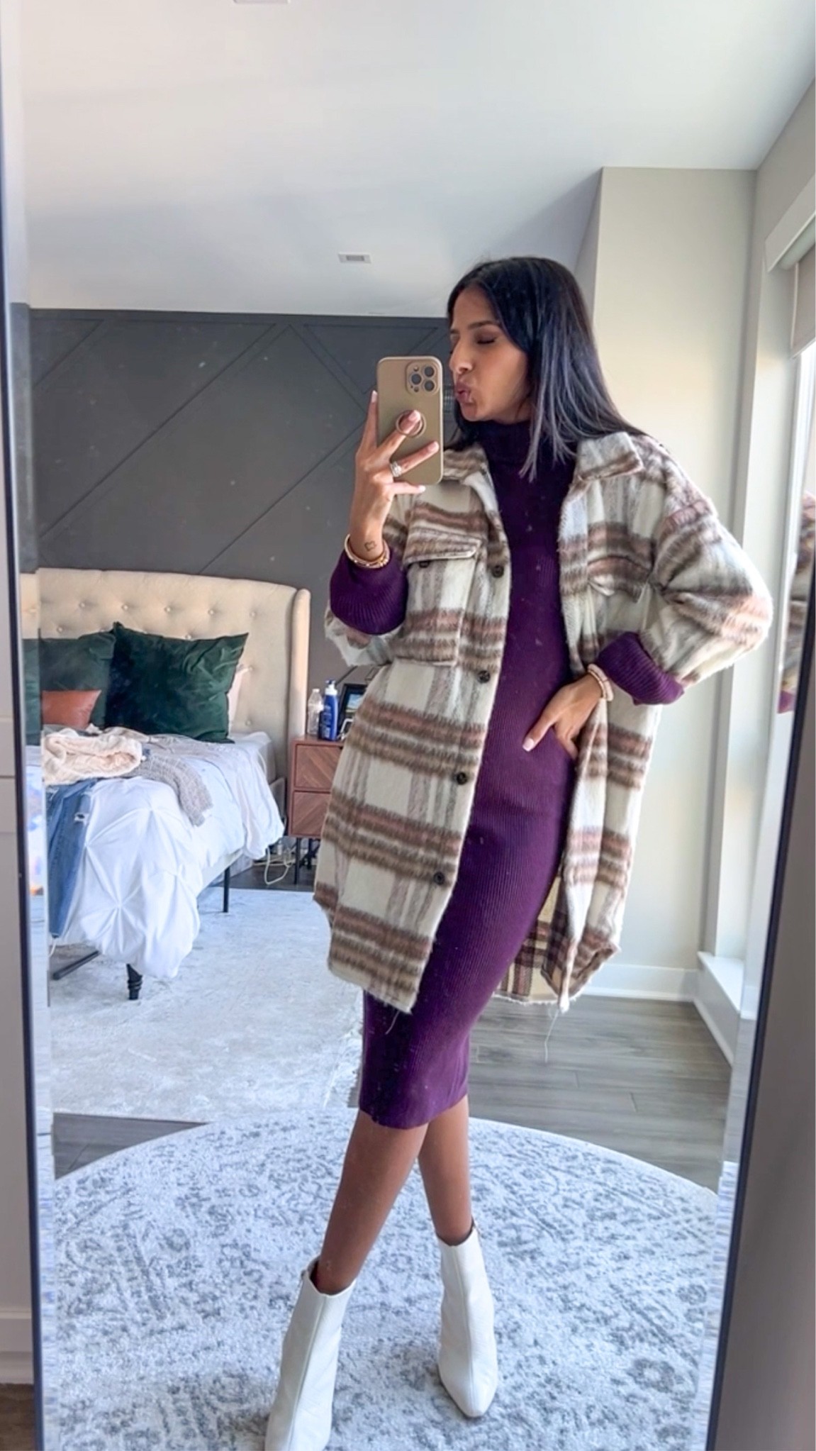 Pink Lily fall outfits! sizing included in the individual products linked 😉 use code ‘GENUINELYGOPI20’ for 20% off! #pinklily #fallfashion #discountcode #sherpa #shacket #longshacket #beige #neutrals #dressy #booties

#LTKcurves #LTKSeasonal #LTKfit