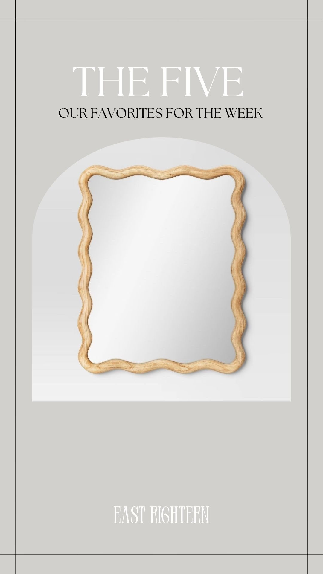 We love this mirror from @Target
The style is so fun and unique - perfect for a bathroom or as a statement piece throughout your home  

#LTKSaleAlert #LTKHome