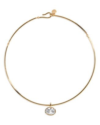 Lexi Crystal Solitaire Collar Necklace, 16" | Bloomingdale's (US)