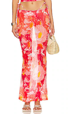 VDM Mimi Maxi Skirt in Iris from Revolve.com | Revolve Clothing (Global)