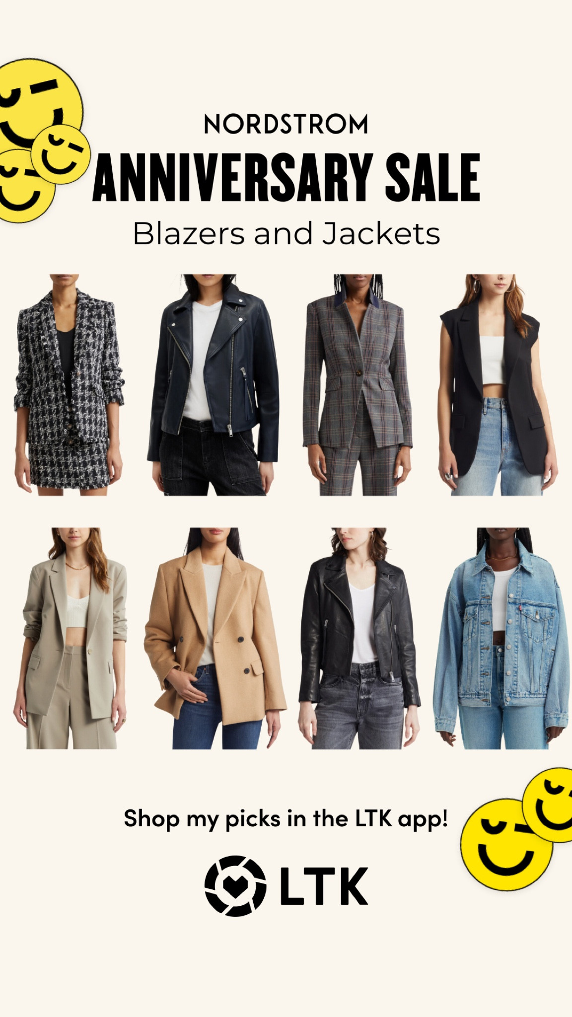 I am a sucker for a good blazer and the NSALE always has cute blazers! Some of these are on my wish list and some of these are on my dream list! 😂

#LTKSummerSales #LTKxNSale #LTKSaleAlert