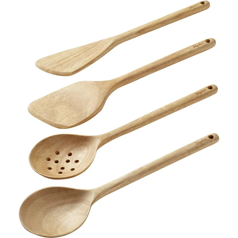 Ayesha Curry 4-Piece Eco Friendly Para wood Cooking Tool Set | Walmart (US)