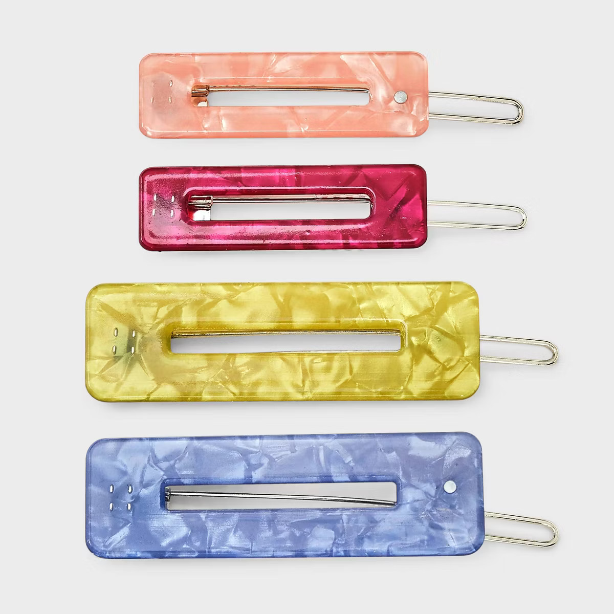 Rectangle Barrettes - 4pc - Cat & Jack™ | Target